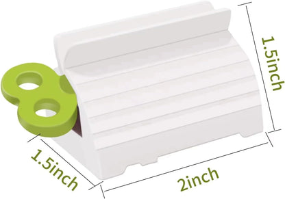 6 Pack Toothpaste Squeezer, Toothpaste Squeezer Rollers，Toothpaste Tube Squeezers Clip Holder Stand Winder